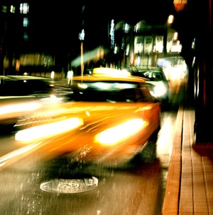 Taxi at night Taxi